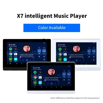 X7 7-дюймовый Умный дом Фоновая музыка стереозвук В настенном усилителе WIFI Сенсорный экран Bluetooth Аудио Google Play YouTube