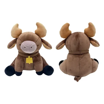 Плюшевая игрушка Palia Chapaa 22 см, мягкая игрушка в виде милой коричневой коровы, плюшевые игрушки для детей, Рождественский подарок на День рождения