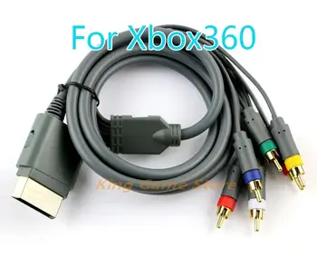 1шт Для xbox360 1,8 м 6 В 1 HD TV Компонентный Композитный Аудио-Видео AV Кабель Высокой Четкости Шнур для Xbox 360
