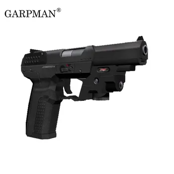 Бумажная 3D - модель пистолета FN57 , не Стреляющая, 1:1