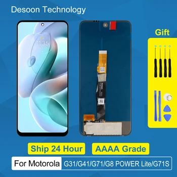 OLED Для Motorola Moto G31 G41 G71 G8 POWER Lite G71S G52 G82 Edge 30 ЖК-дисплей С Сенсорным Экраном Digiziter В Сборе Замена
