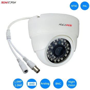 HD 720P/1080P AHD Аналоговая Купольная Камера Безопасности Ночного Видения DVR BNC Для Внутреннего Домашнего Офиса Factor CCTV Камера Видеонаблюдения