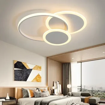 Современный светодиодный потолочный светильник для спальни, гостиной, столовой, кабинета, Люстра для прохода, украшение дома, светильник Luster
