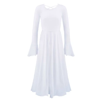 Белое лирическое платье для церковных танцев, платье для девочек, детское платье для первого причастия, бальное платье принцессы из тюля, платье для свадебной вечеринки от 4 до 14 лет