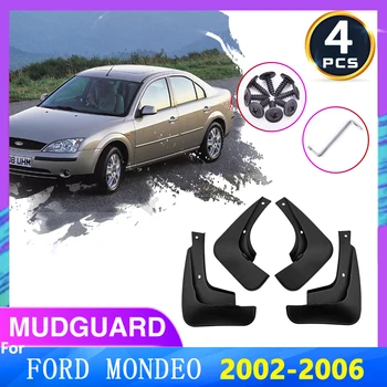 Для Ford Mondeo 2002 2003 2004 2005 2006 4 ШТ. Автомобильные Брызговики Передние И Задние Брызговики Брызговики Аксессуары