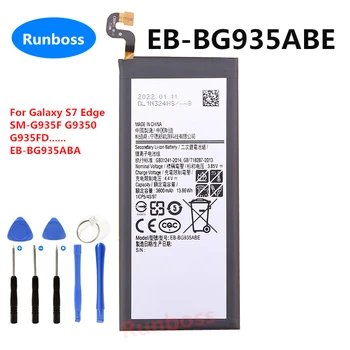 EB-BG935ABE Высококачественная Сменная Батарея Телефона Для Samsung GALAXY S7 Edge SM-G935F G9350 G935FD EB-BG935ABA Аккумулятор 3600 мАч