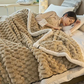 Коралловое бархатное одеяло для дивана, одеяло для кондиционера, одноместное маленькое одеяло Farley