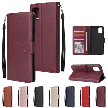 Кожаный чехол-бумажник с откидной крышкой Для Samsung Galaxy A51 A10 A52 A20e A12 A41 A42 A71 A70 A3 A5 A7 A6 A8 Plus A9 2018 Защитный Чехол
