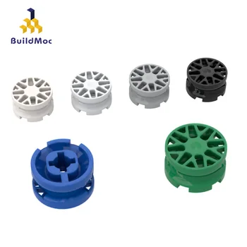 Совместимый с BuildMOC Набор Particles 93595 Восьмизвездочное маленькое колесо диаметром 11 мм, строительные блоки, детали своими руками