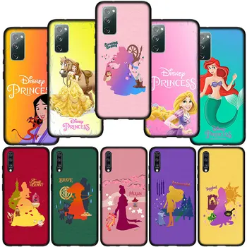 Чехол Disneys Princess Mulan Belle Ariel для VIVO Y11 Y12 Y15 Y17 Y20 Y21 Y33S Y31 Y52S Y51 Y53 Y70 Y74S Y76 Y75 T1 Чехол для телефона
