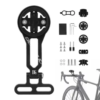 Крепление для велосипедного компьютера Регулируемый Кронштейн для руля из алюминиевого сплава, Секундомера, аксессуаров для велоспорта с велосипедным фонарем