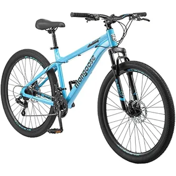 Горный велосипед для взрослых Mongoose Grafton, Хардтейл, 21-ступенчатая трансмиссия, 17-дюймовая алюминиевая Рама, 27,5 дюйма