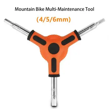 Шестигранный ключ Практичный Высокой твердости Простой в использовании Горный велосипед Многофункциональный инструмент для обслуживания MTB Велосипеда