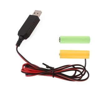 USB преобразователь мощности 3 В Кабель питания для кабеля 2x1,5 LR6 AA