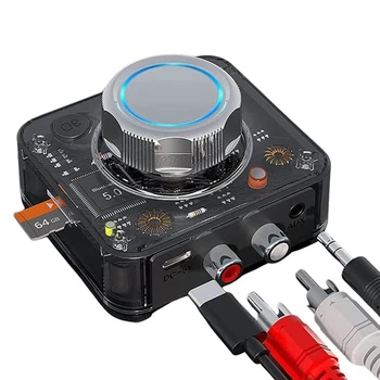 Bluetooth 5,0 Аудиоприемник 3D Стерео Беспроводной Адаптер TF Карта RCA 3,5 Мм 3,5 AUX Разъем Для Автомобильного Проводного Динамика Наушников