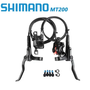 Shimano BR BL MT200 Велосипедный Тормоз MTB Тормоз Гидравлический Дисковый Тормоз 800/850/1450/1400 мм Горный Зажим Тормоза модернизированные MT315