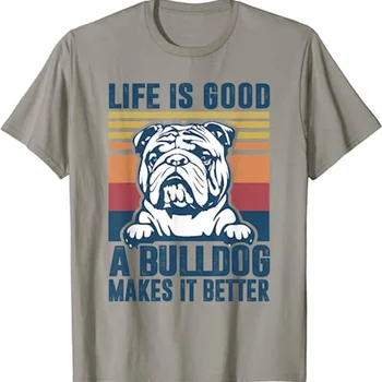 Английская футболка Bulldog s For Dog Dad Mom SweaT 14109