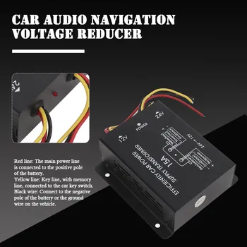 Автомобильный аудионавигационный регулятор Водонепроницаемый Прочный трансформатор напряжения для автомобиля