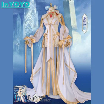 InYOYO Morgan Косплей Костюм Fate / Grand Order Game FGO 8th Anniversary Dress Uniform Хэллоуин Карнавальный Праздничный Наряд Для женщин