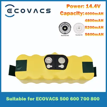 Аккумулятор ECOVACS 14,4 В для ECOVACS 500 600 700 800 900 595 620 650 780 890