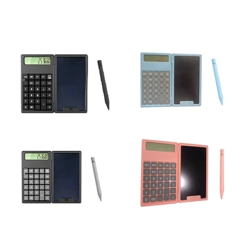 Научный калькулятор Школьного сезона, Складной планшет, Портативный Калькулятор для офиса, ЖК-планшет