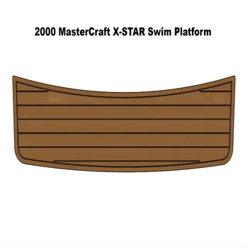 2000 Коврик для Плавательной платформы MasterCraft X-STAR для лодки из Искусственной пены EVA Из Тикового Дерева На Палубе