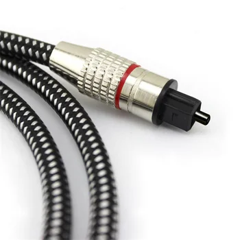 6.0 Аудиоусилитель аудио волоконно-оптический кабель toslink аудио волоконно-оптический кабель SPDIF волоконно-оптический аудиокабель с оплеткой 2М 3М 5М