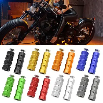 Многоцветные Аксессуары для модификации мотоцикла с поднятой Педалью M6, Установка Рычага переключения передач, Ремонт Подставок для ног мотоцикла, Универсальные