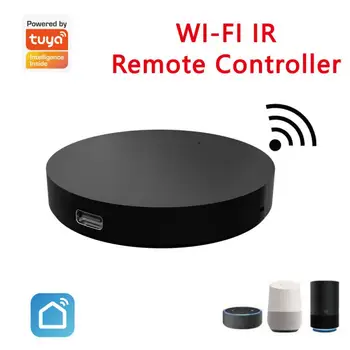 10шт Tuya WiFi Smart IR пульт дистанционного управления Smart Infrared для управления умным домом TV DVD AUD AC Работает с Amz Alexa Google Home