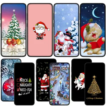 Счастливого Рождества Снеговик Санта Клаус Снежная Елка Олень для Huawei Y7A Y6P Y5P Y6 Y7 Y9 Prime 2018 2019 Y8P Y9A Y8S Y9S P Smart Case