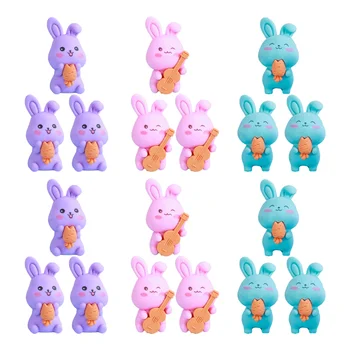 36 Шт Ластик Кролик Ластики для Кролика для рисования животных Мальчик Эстетическая Школа Забавы Студенты Ребенок