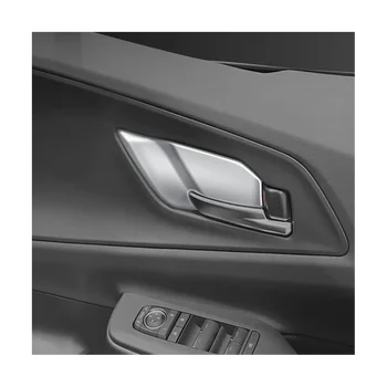 Автомобильная Тупая Серебряная дверная внутренняя ручка Чаши с рамными накладками высокой/низкой конфигурации 5шт для Toyota Prius 60 серии 2022 2023