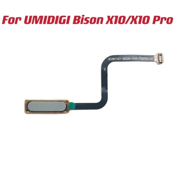 Для мобильного телефона UMIDIGI Bison X10/X10 Pro Новые Оригинальные Компоненты кнопки отпечатка пальца, аксессуары для ремонта сенсорного гибкого кабеля