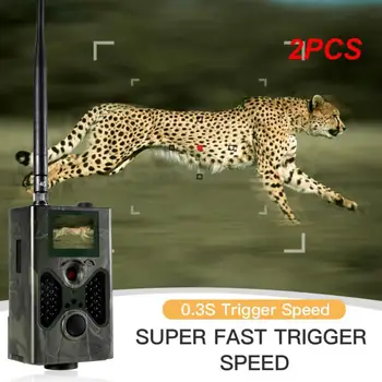 Портативная охотничья камера 4G для наблюдения за дикой природой, Инфракрасные камеры слежения, Водонепроницаемое легкое устройство ночного видения
