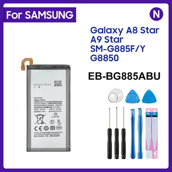 Для Samsung EB-BG885ABU 3700 мАч Сменный Аккумулятор Для Samsung Galaxy A8 Star A9 Star SM-G885F G8850 G885Y Аккумуляторы для телефонов