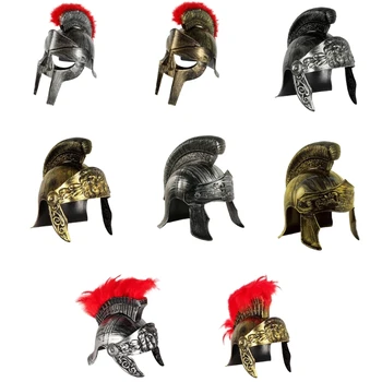 Шлем средневекового рыцаря-гладиатора, Карнавальный шлем для ролевых игр, Шляпа Пиратского рыцаря, шлем для косплея Древнего Европейского солдата