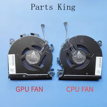 Ноутбук CPU GPU Cooler Вентиляторы для HP Spectre X360 15-Ch 15-CH011dx Охлаждающий ПК Вентилятор Радиатора L17605-001 L17606 NS75C00-17J21/17J22