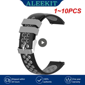 1 ~ 10ШТ Силиконовый двухцветный Ремешок Для Умышленных Часов SW021 ID205 Smart Watch 19 мм Сменный Ремешок С Пряжкой, Защищающий От Пота