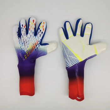 Футбольные вратарские перчатки для детей и взрослых, профессиональные противоскользящие латексные футбольные вратарские перчатки, защитные перчатки, футбольные аксессуары