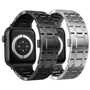 Металлический Ремешок для Apple Watch Huawei Samsung Watch Модификация Oak Tree AP Замена Металлического Ремешка из Нержавеющей Стали Ремешок Для Часов