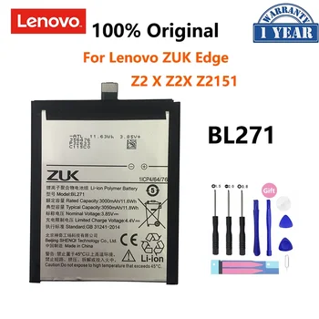 100% Оригинальный Аккумулятор BL271 Емкостью 3050 мАч Для Lenovo ZUK Edge Z2 X Z2X Z2151, Сменные Аккумуляторы Для Телефонов Bateria
