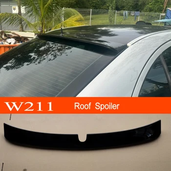 W211 ABS Пластик Неокрашенный Окрашенный Спойлер Заднего Стекла Автомобиля На Крыше для Mercedes-Benz 2003-2009 Годов Выпуска E-class W211 Седан 4-Дверный