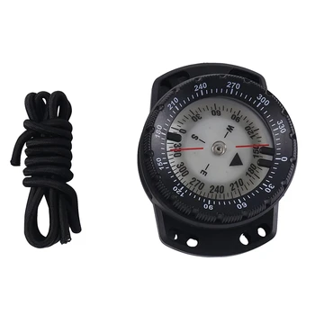 1 комплект эластичного троса для наблюдения за подводным направлением Diver, Аксессуар для часов, черный и серебристый