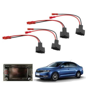 Сменный кабель динамика, Переходник, Штекерные разъемы 15 см для Seat Exeo 2008-2013, Автоаксессуары Leon Mk3 2013-2019