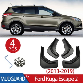 Брызговик автомобиля для Ford Kuga Escape 2 MK2 2013 2014 2015 2016 2017 2018 2019, Брызговик на крыло, брызговик, брызговик, автозапчасти, аксессуары