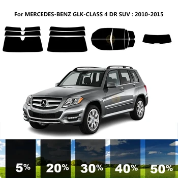 Предварительно Обработанная нанокерамика car UV Window Tint Kit Автомобильная Оконная Пленка Для MERCEDES-BENZ GLK-CLASS 4 DR SUV 2010-2015