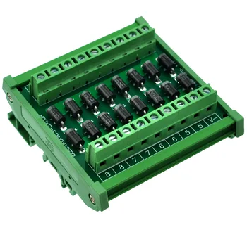 Электроника-Зажим для крепления на DIN-рейку в салоне, плата модуля с диодной матрицей, 16 1N5408 3A 1000V.