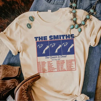 женская футболка the Smiths, футболки Y2K, одежда для девочек из японской комиксной манги