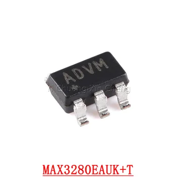 10 штук Нового оригинала: MAX3280EAUK + T MAX3280EAUK MAX3280 ADVM + ADVM SOT-23-5