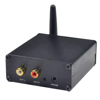 Черный приемник Dlhifi APTX HD LDAC Bluetooth 5,0 с декодированной аудиоплатой PCM5102A CSR8675 24-битного декодирования I2S DAC (B)